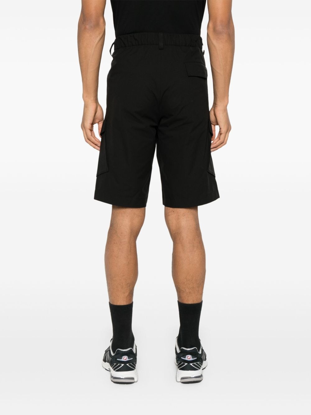 pleat-detailing shorts - 4