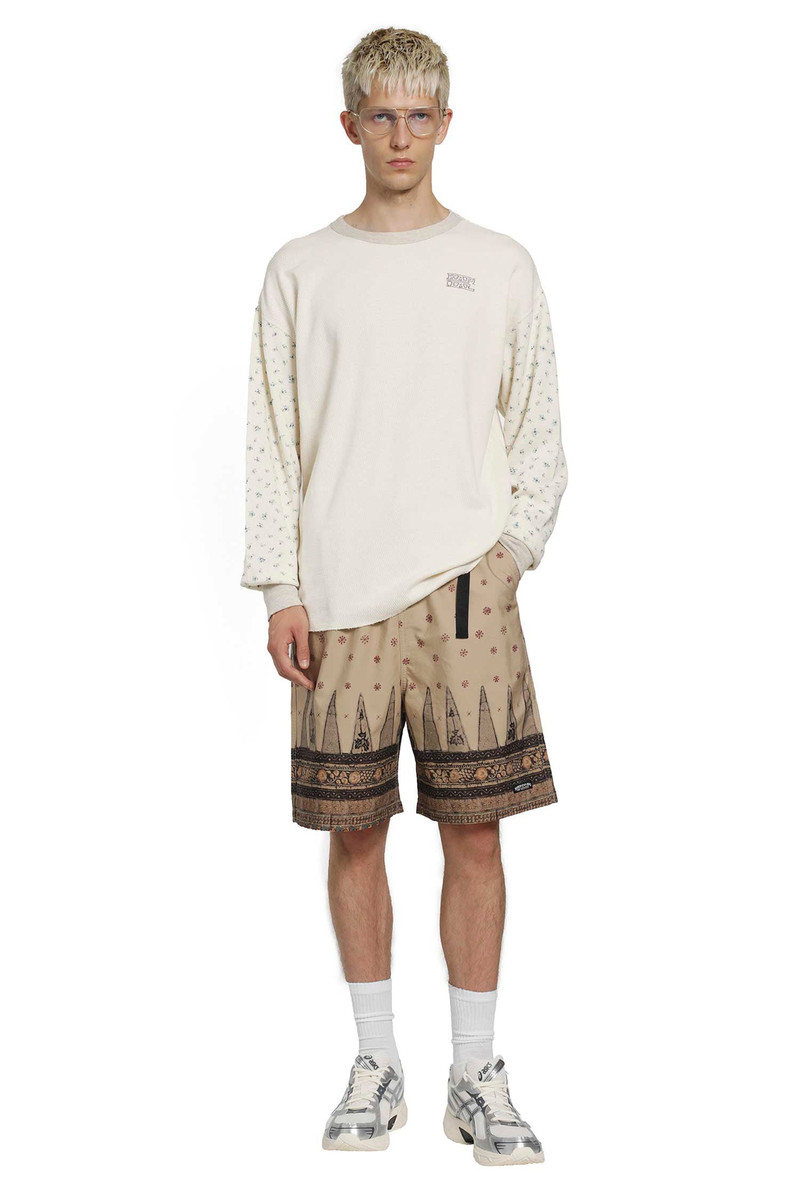 Waffle Jersey Calico Long Sleeve T-shirt 5