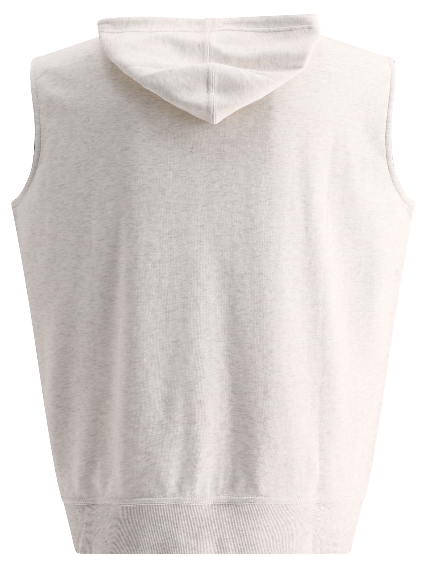 Tシャツ・カットソー BRUNELLO CUCINELLI COTTON ZIPPED SLEEVELESS HOODIE Brunello Cucinelli Sleeveless Zip Hoodie Men's | eBay