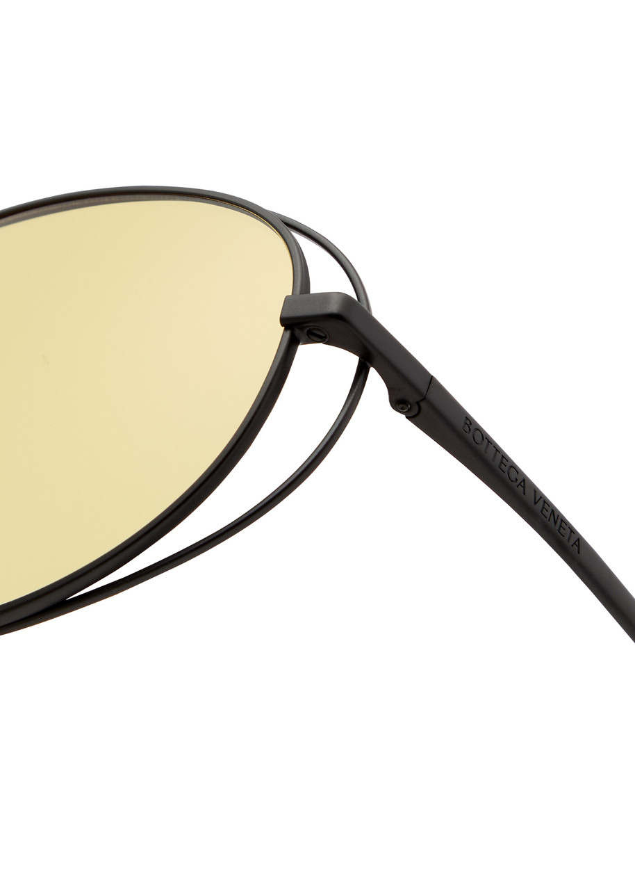 Bottega Veneta Classic Aviator-style Sunglasses - 3
