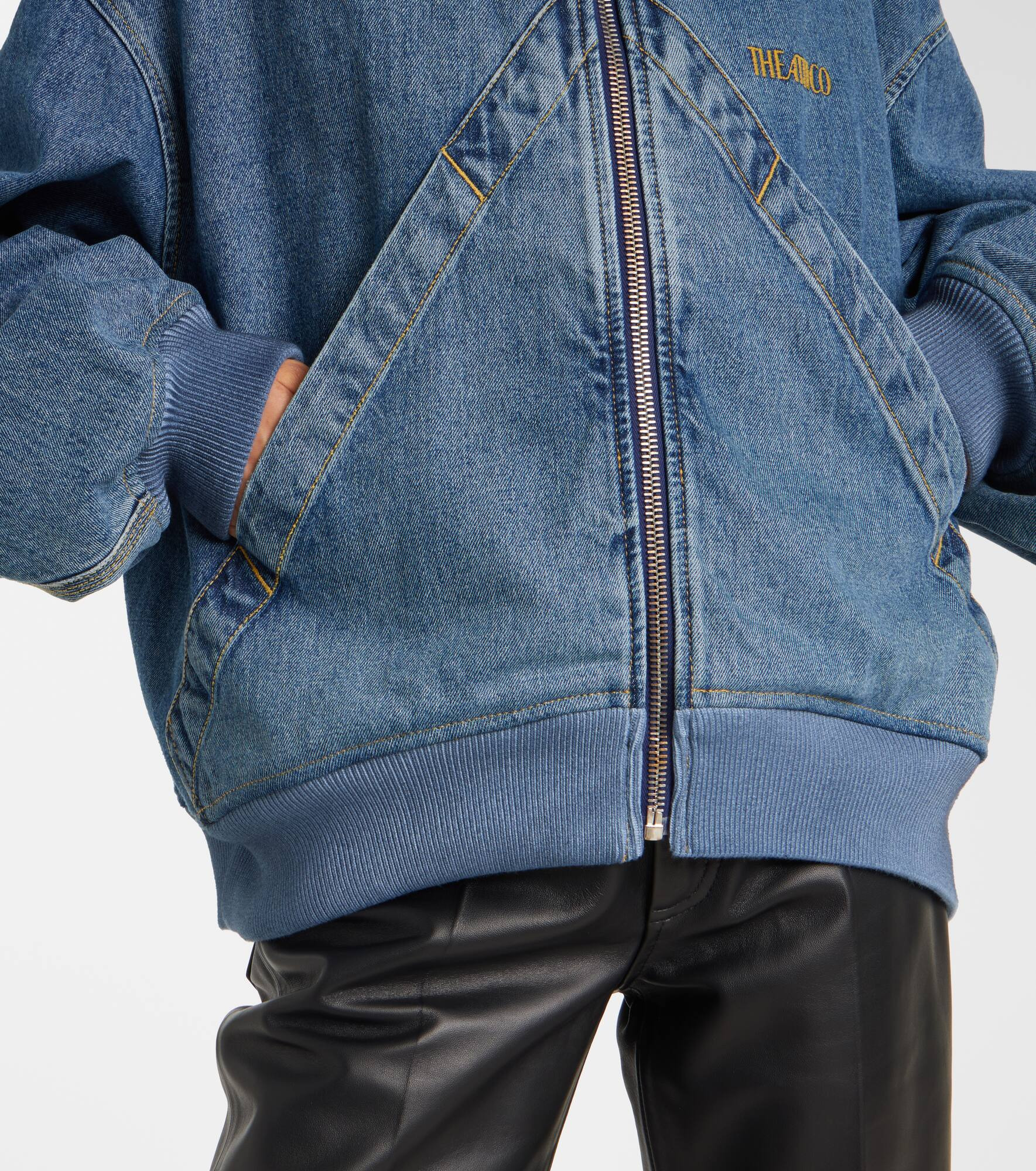 Denim blouson - 5