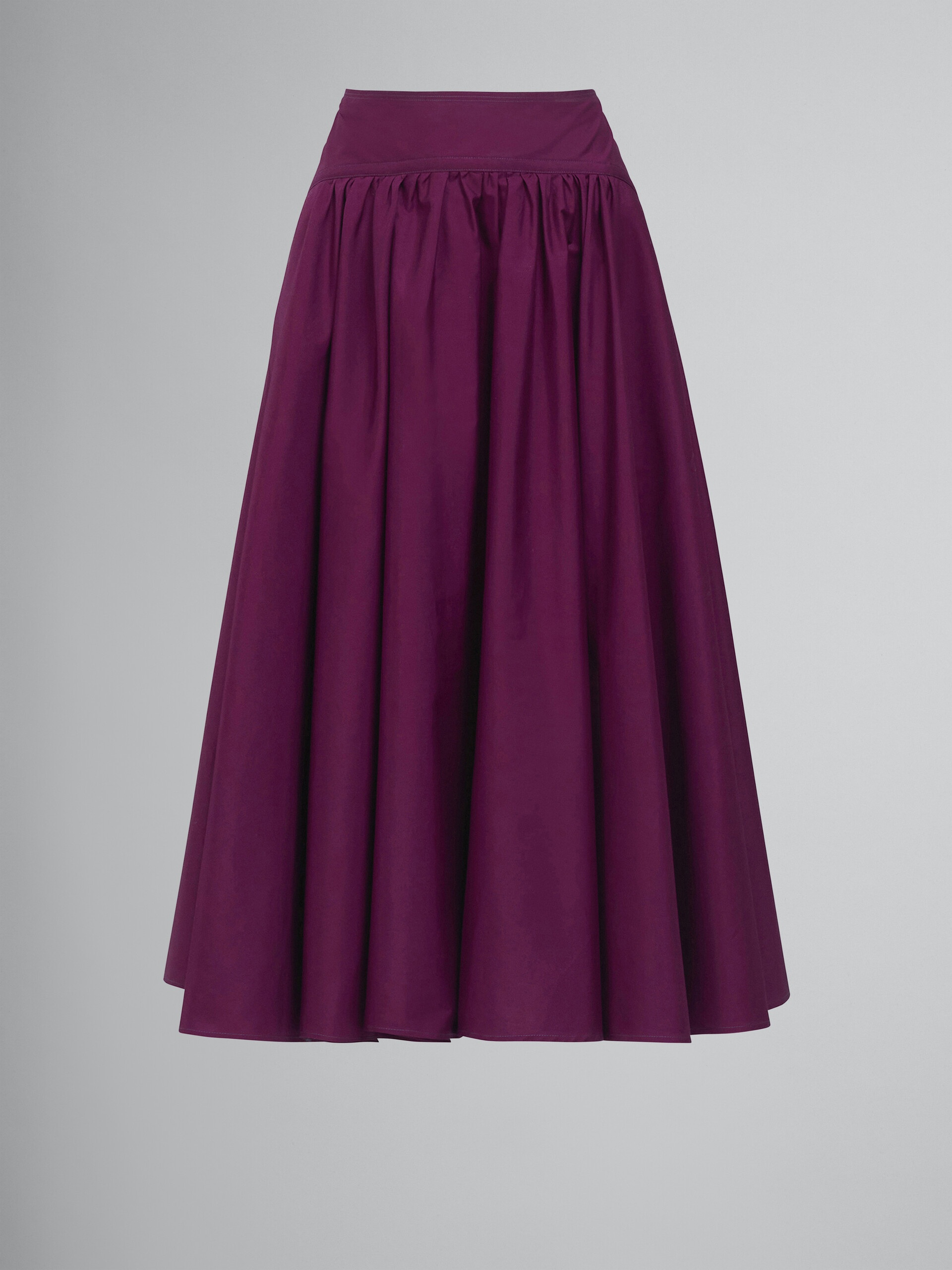 POPLIN FULL SKIRT - 1