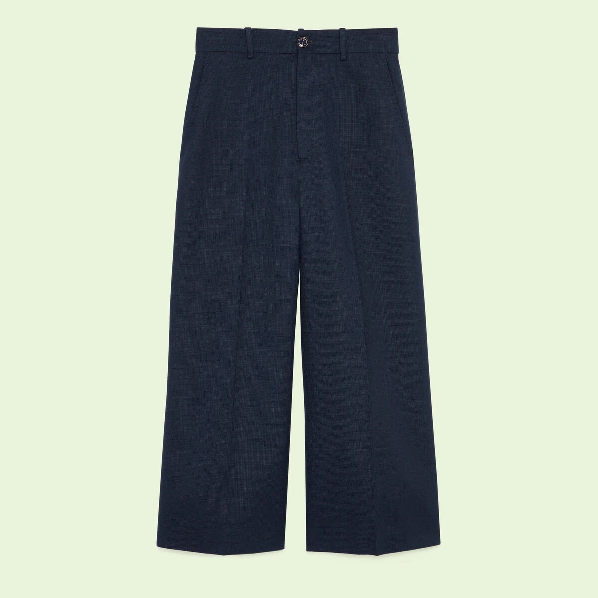 Flared viscose culotte pants - 1