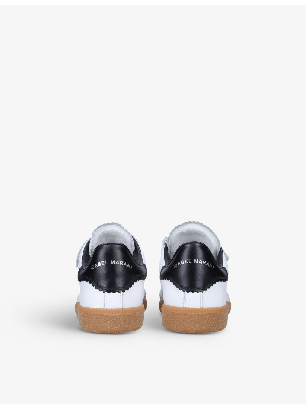 Beth leather low-top trainers - 4