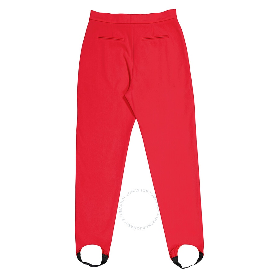 Burberry Ladies High Waisted Jodhpurs In Bright Red - 2