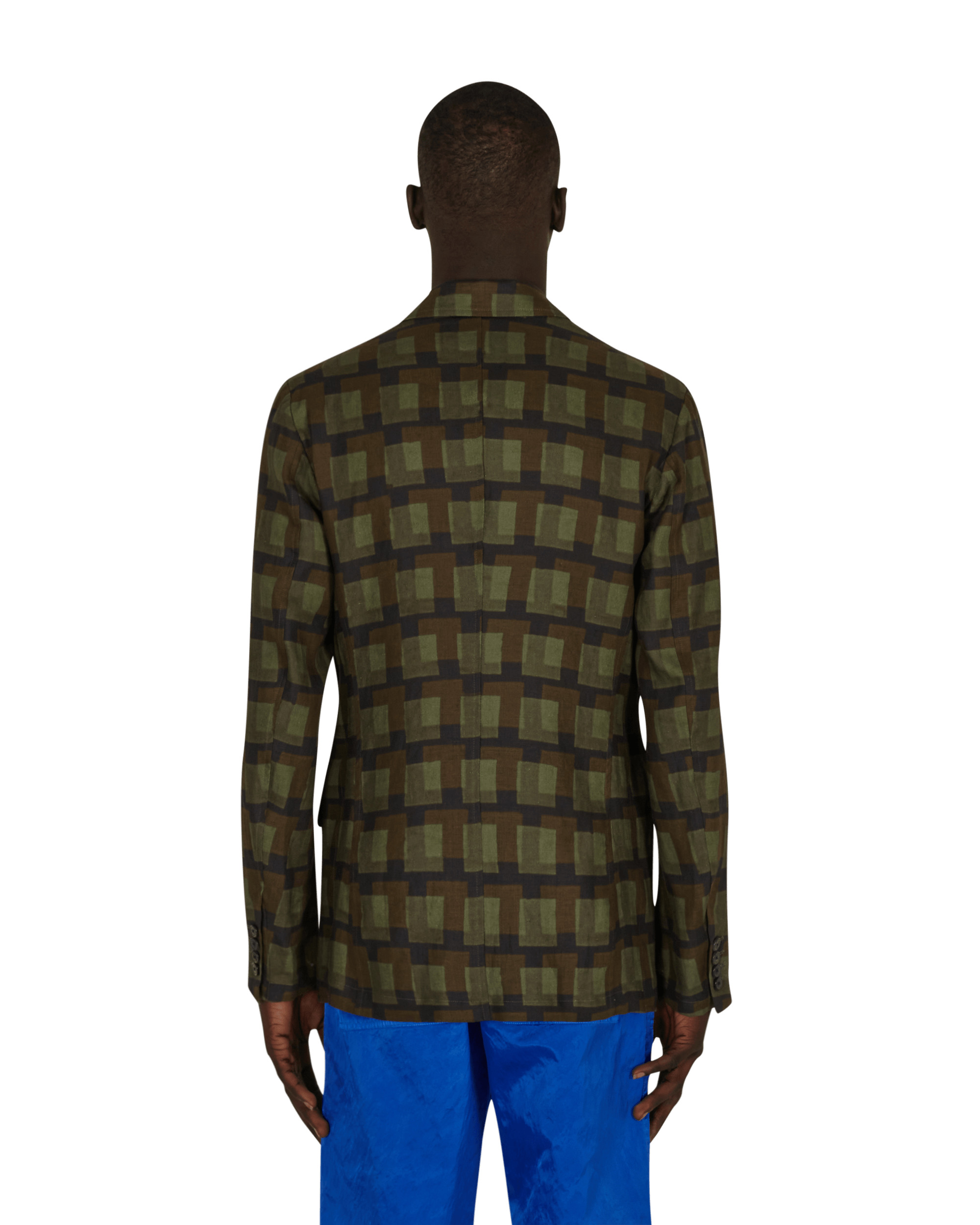 Len Lye Boxing Blazer Green - 4
