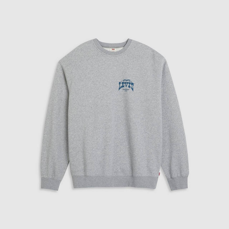 RELAXED GRAPHIC CREWNECK SWEATSHIRT 1