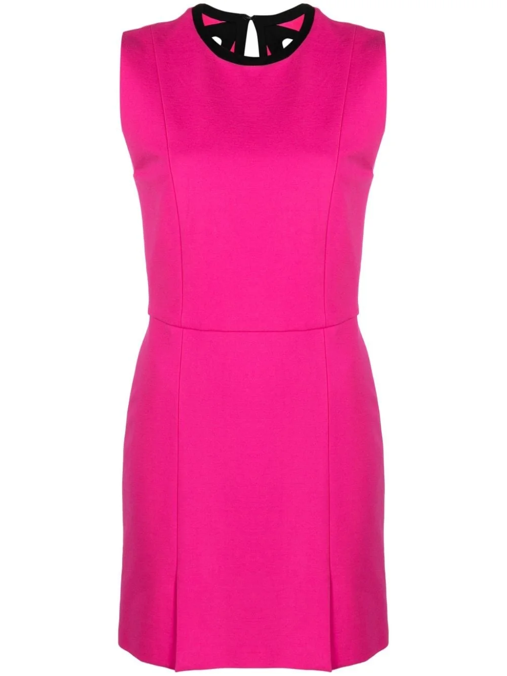 cutout-bow minidress - 1