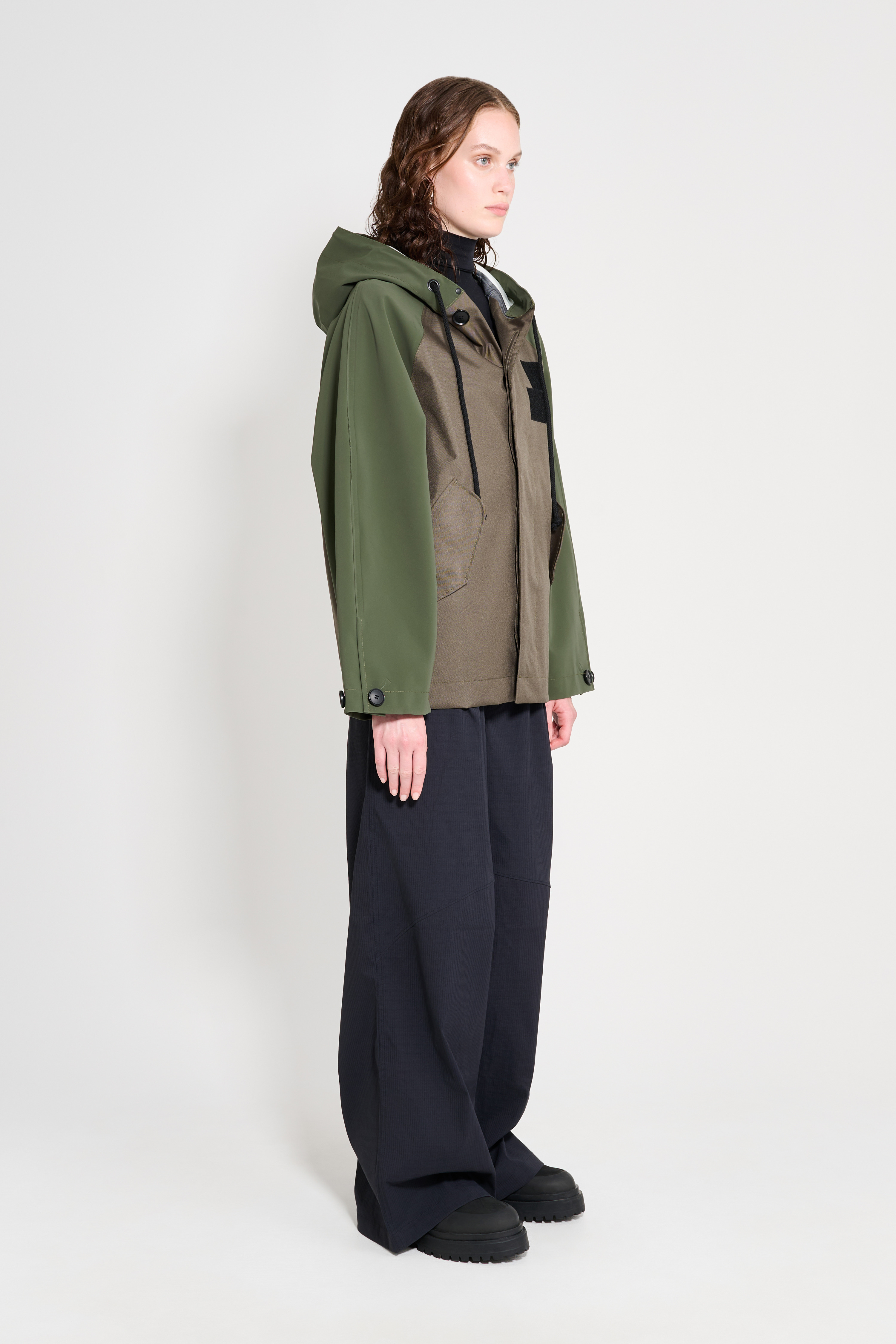 Hjorthagen Hooded Jacket Green - 2