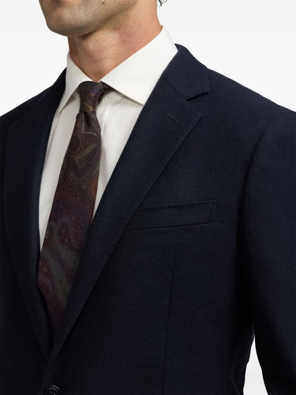wool blazer - 6