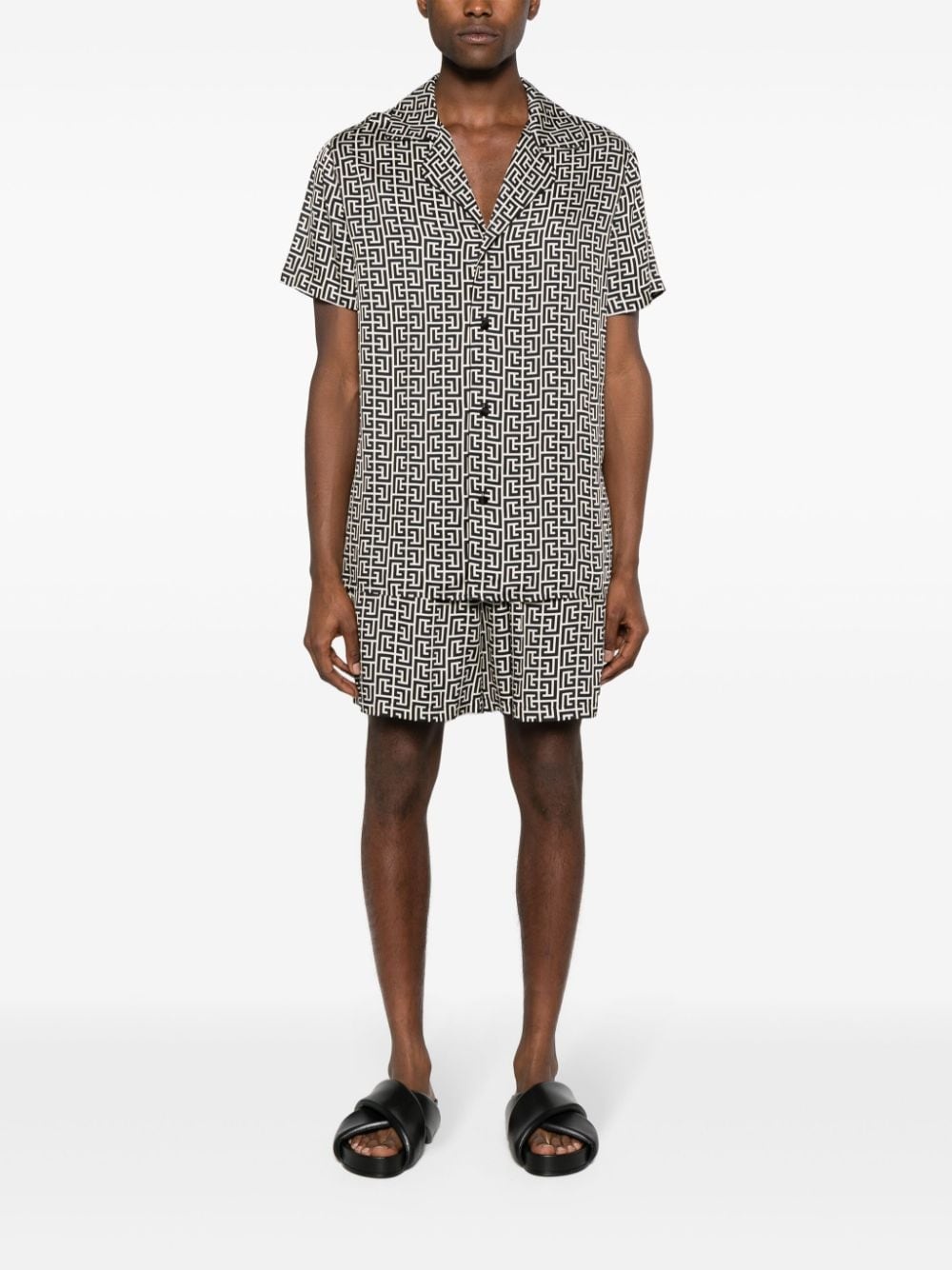 4G-print deck shorts - 3