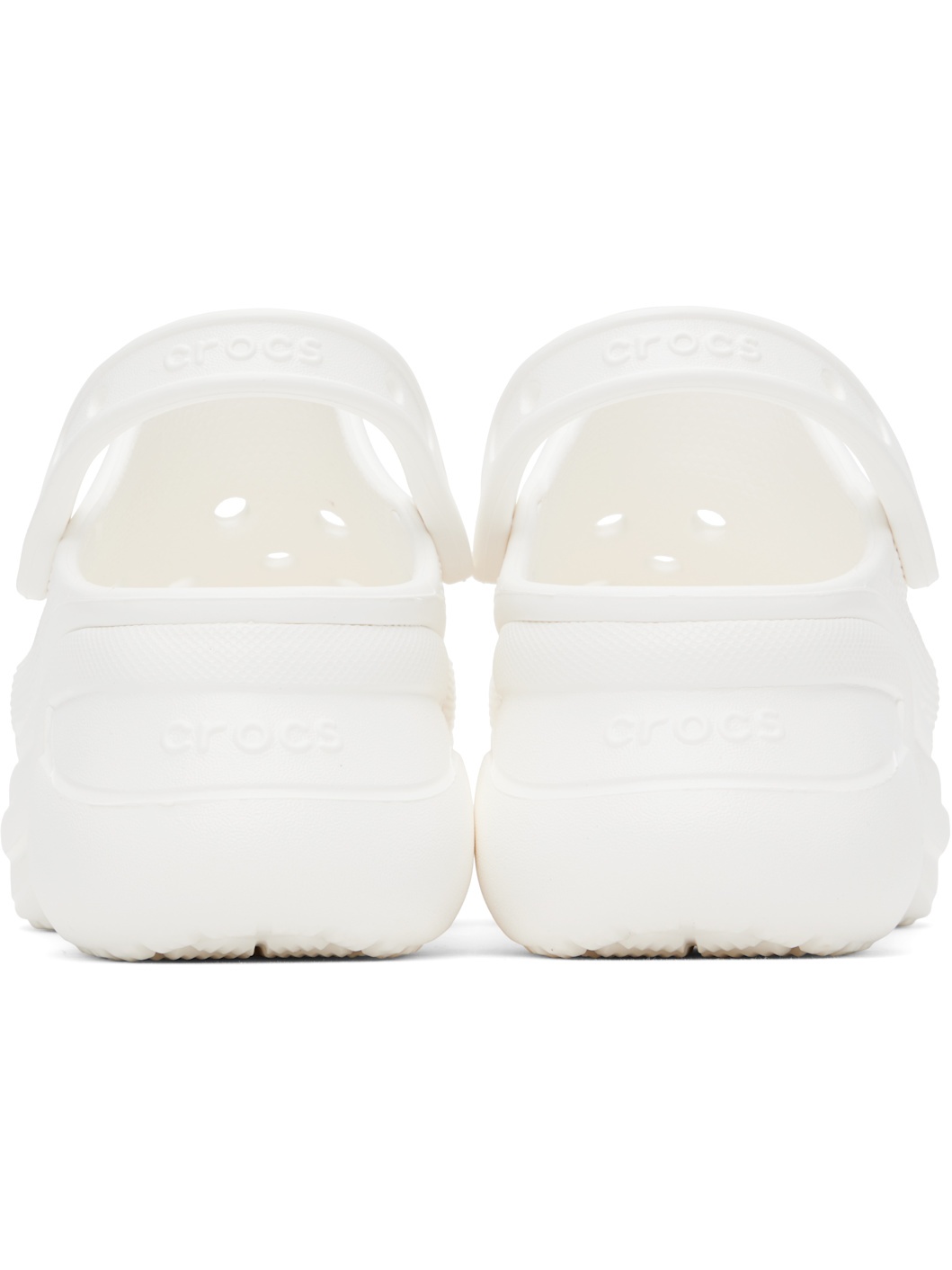 White Bae Clogs - 2