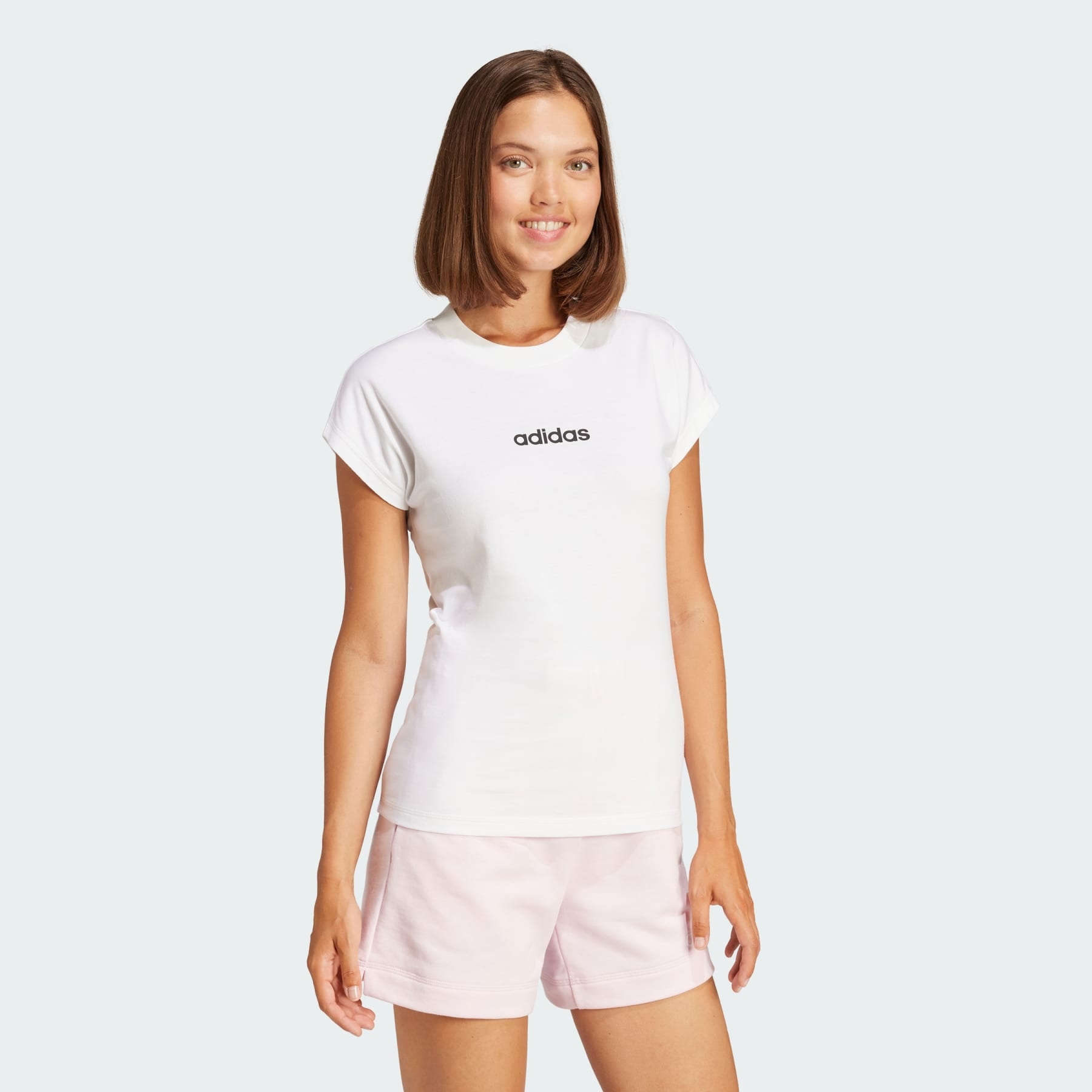 Essentials Linear Cotton Tee - 4