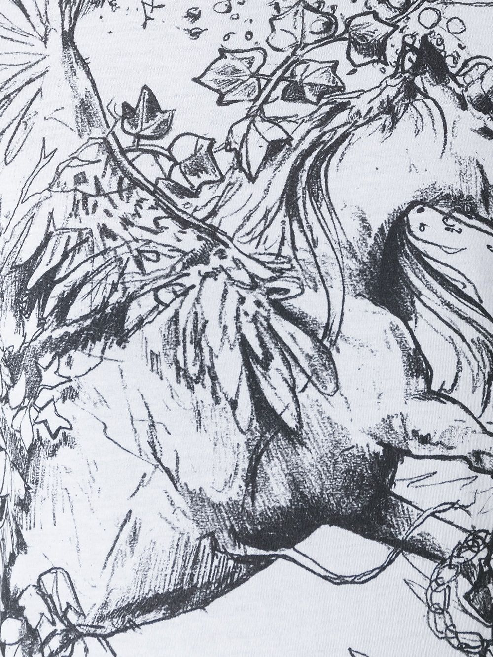 unicorn print T-shirt - 5