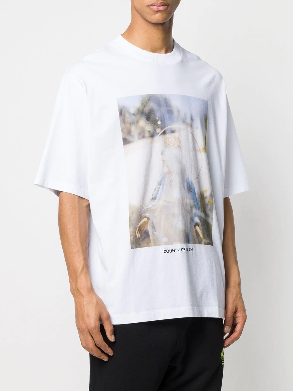 Holy photograph print T-shirt - 3