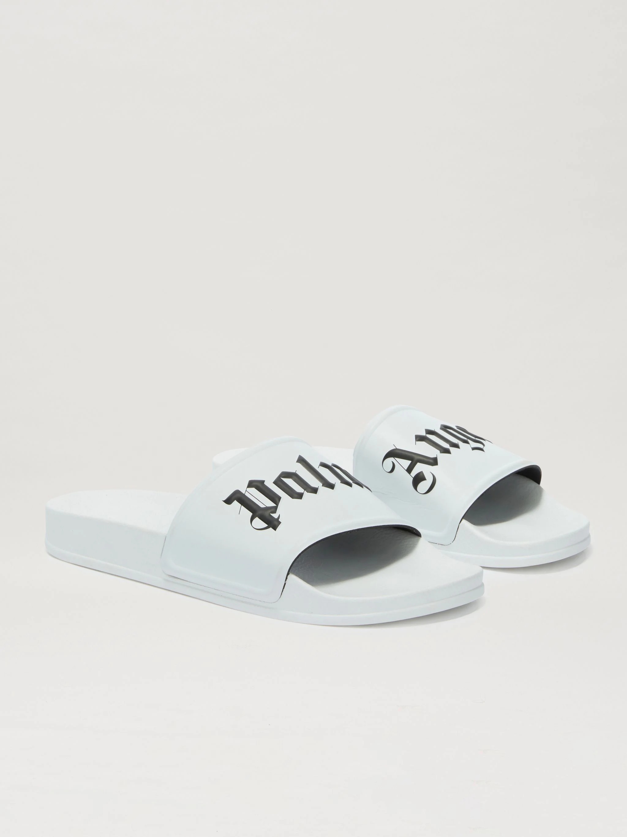 WHITE POOL SLIDERS - 2