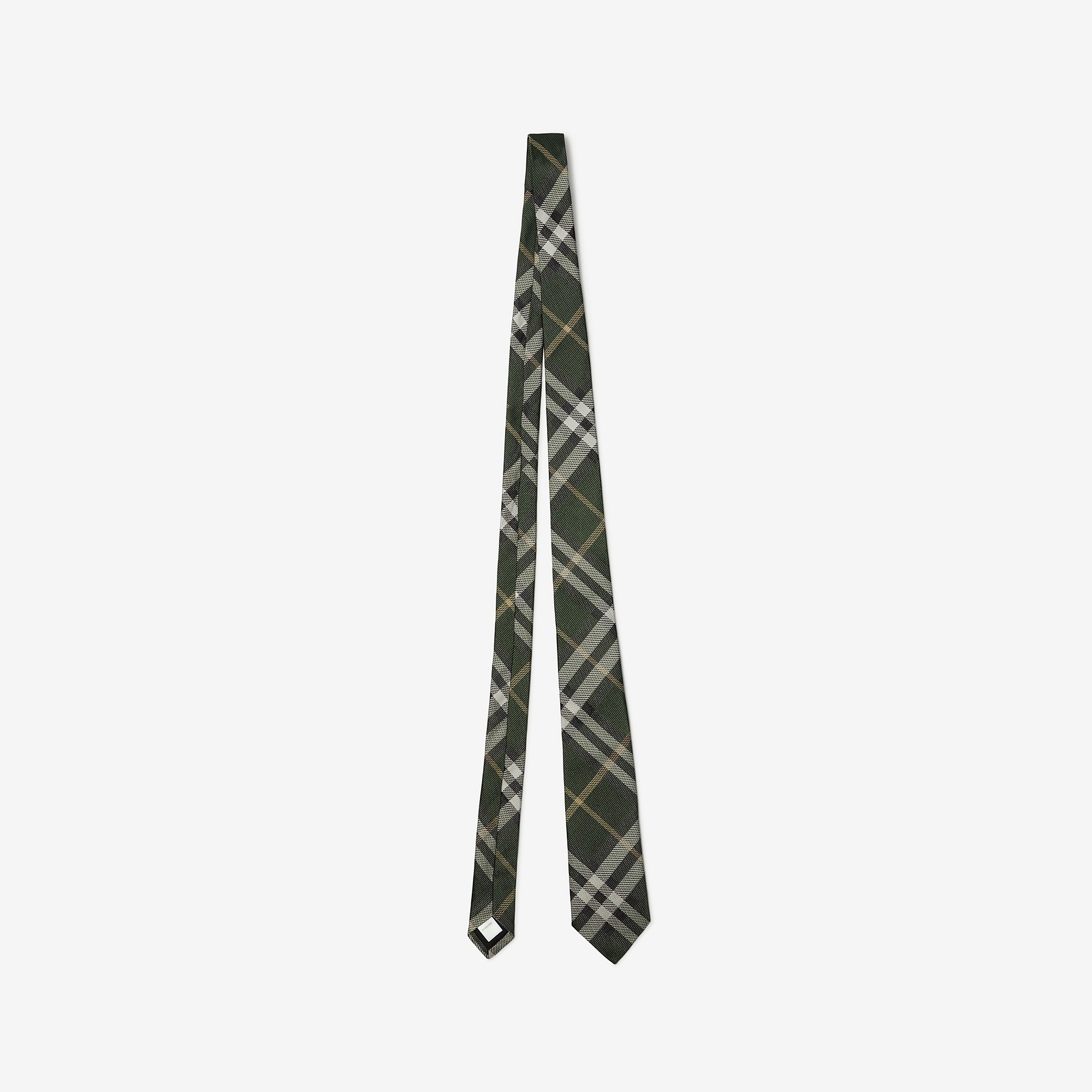 Check Silk Tie - 1