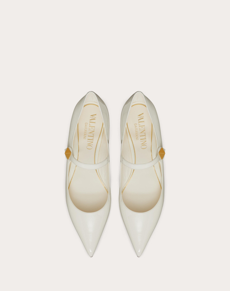 VALENTINO GARAVANI TIPTOE PATENT LEATHER BALLET FLATS 4