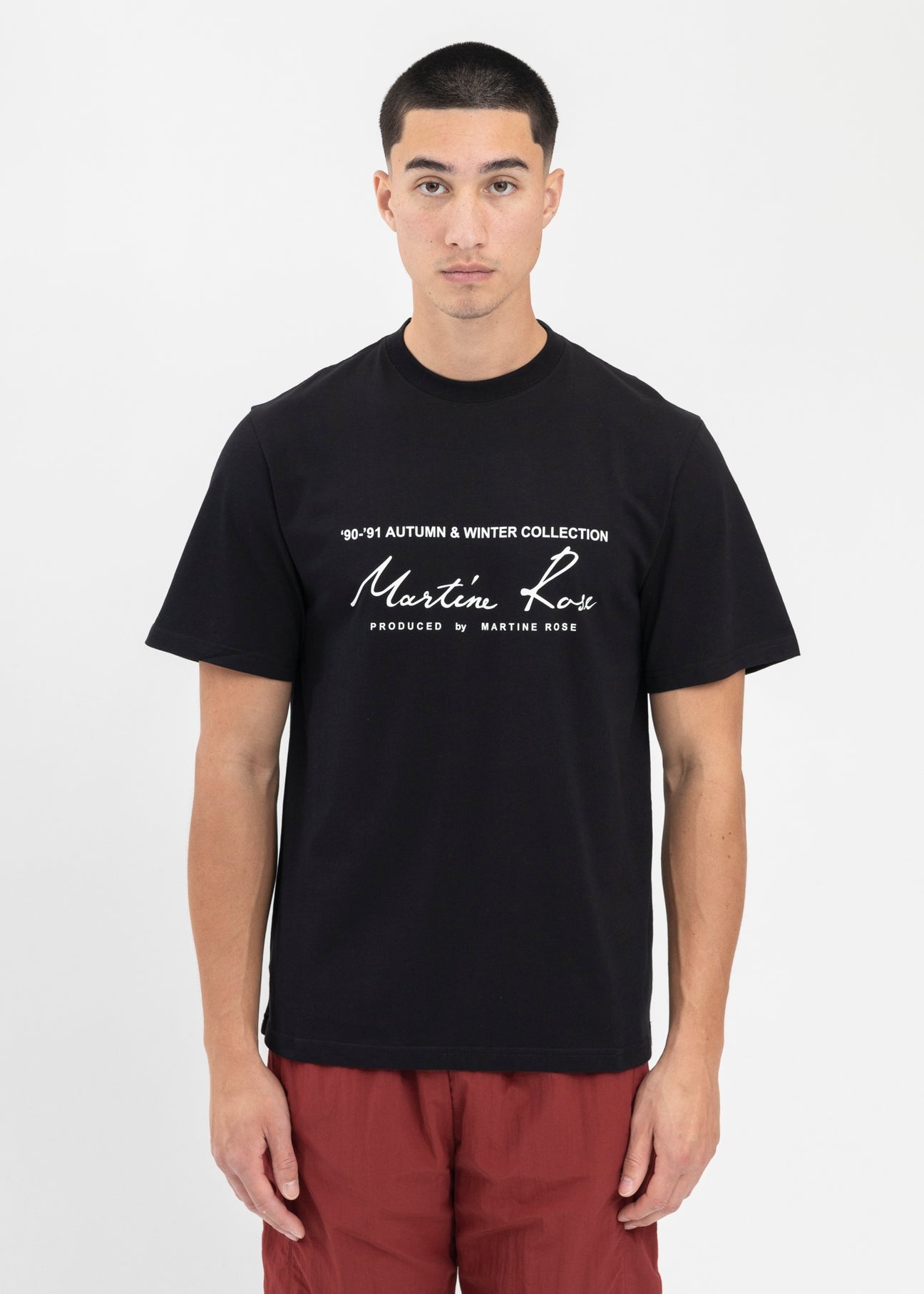 Martine Rose Men's Panelled Football Top