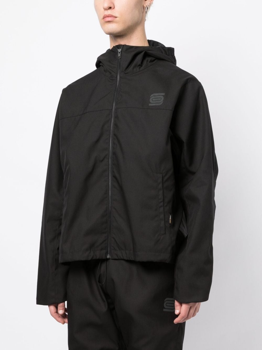 Stegosaur logo-print jacket - 4