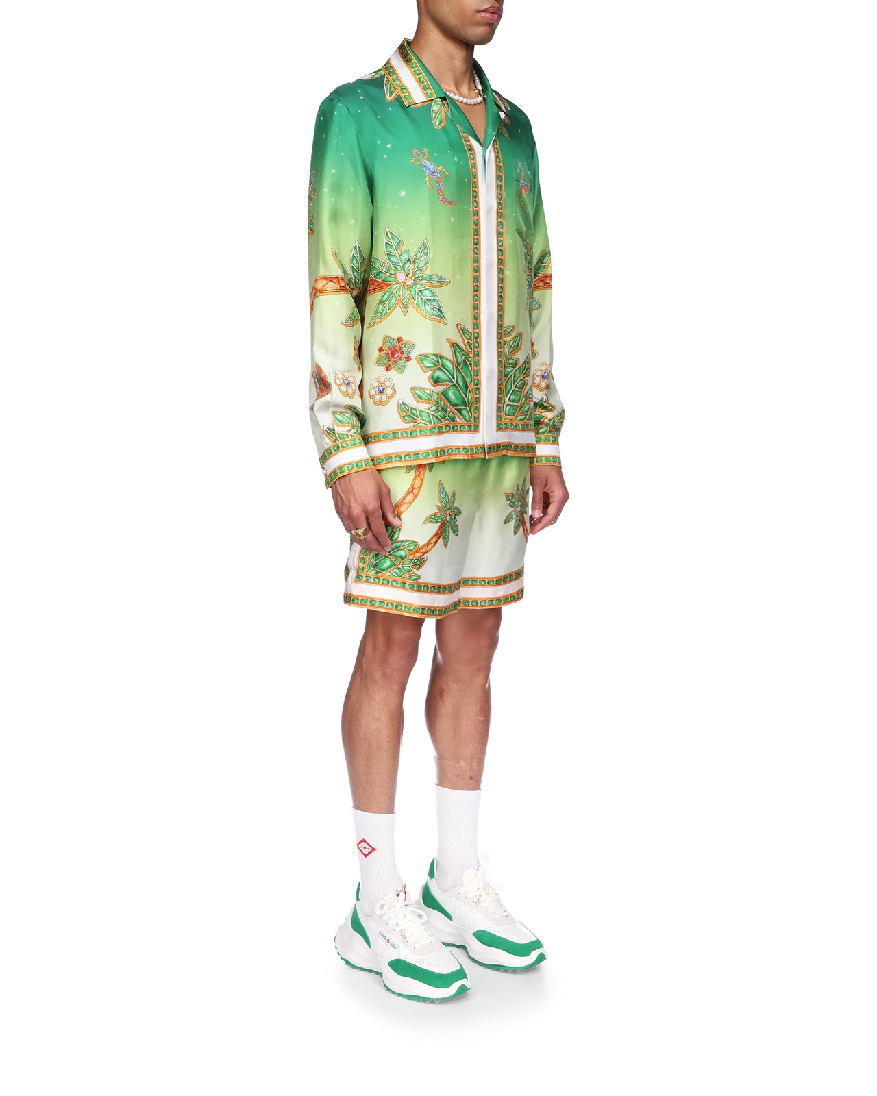 Joyaux D'Afrique Silk Shirt - 3