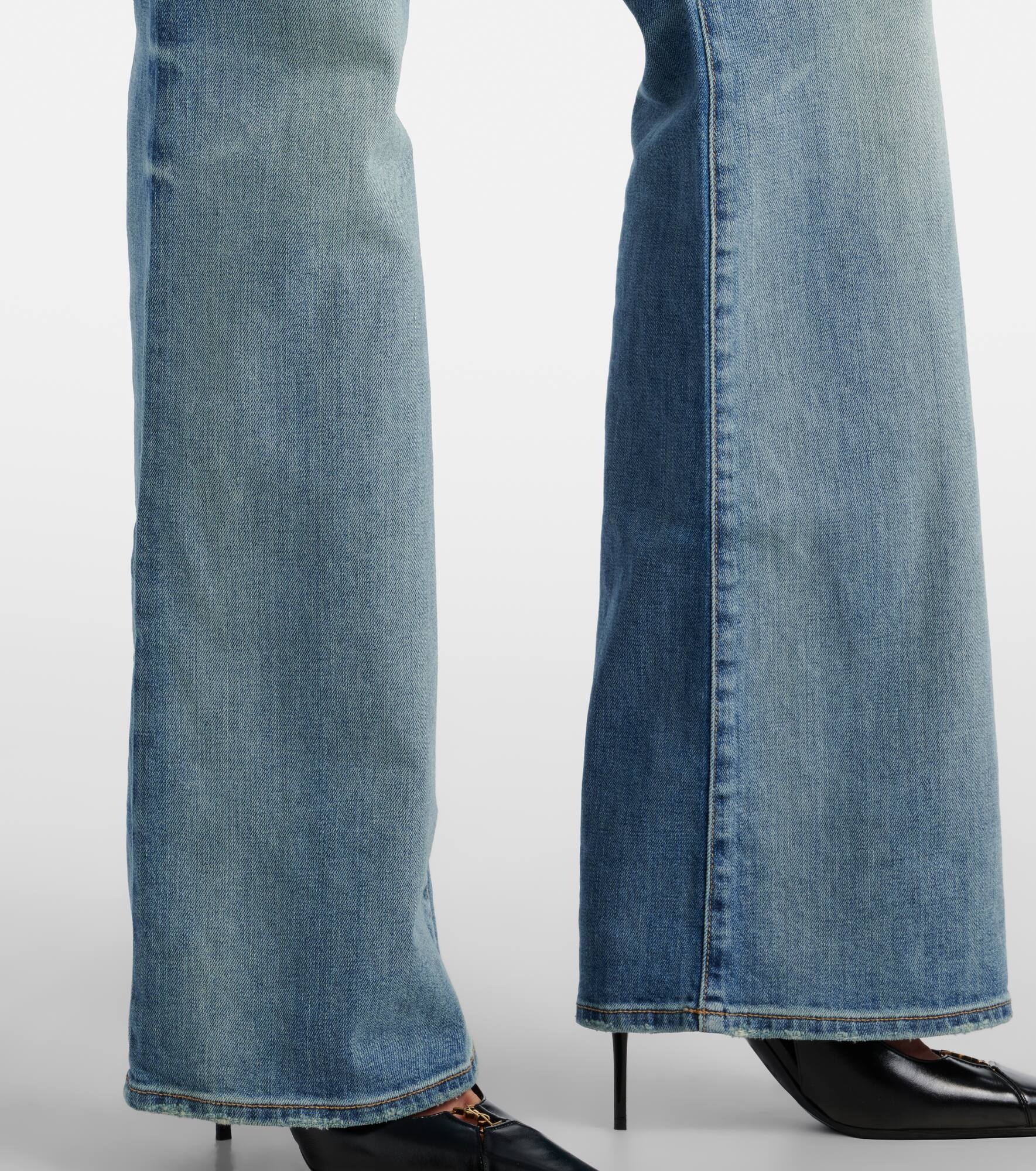 Celia mid-rise flared jeans - 5