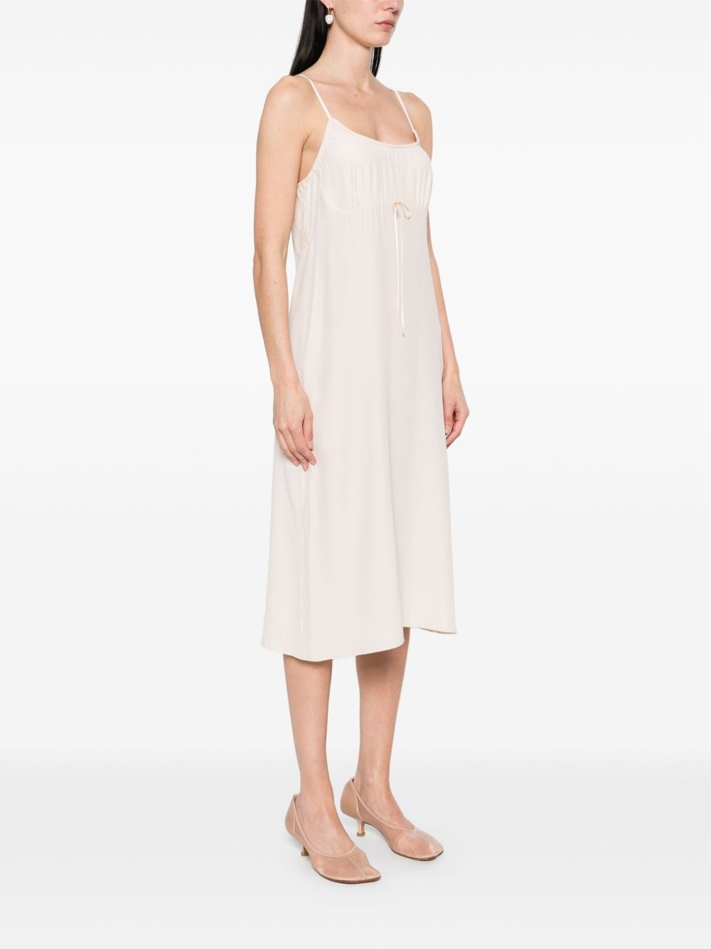 bow slip midi dress - 3