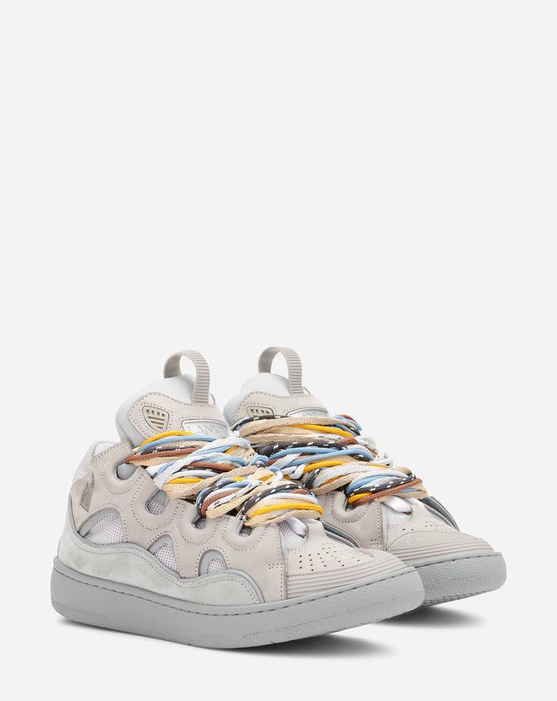 Lanvin LEATHER CURB SNEAKERS outlook