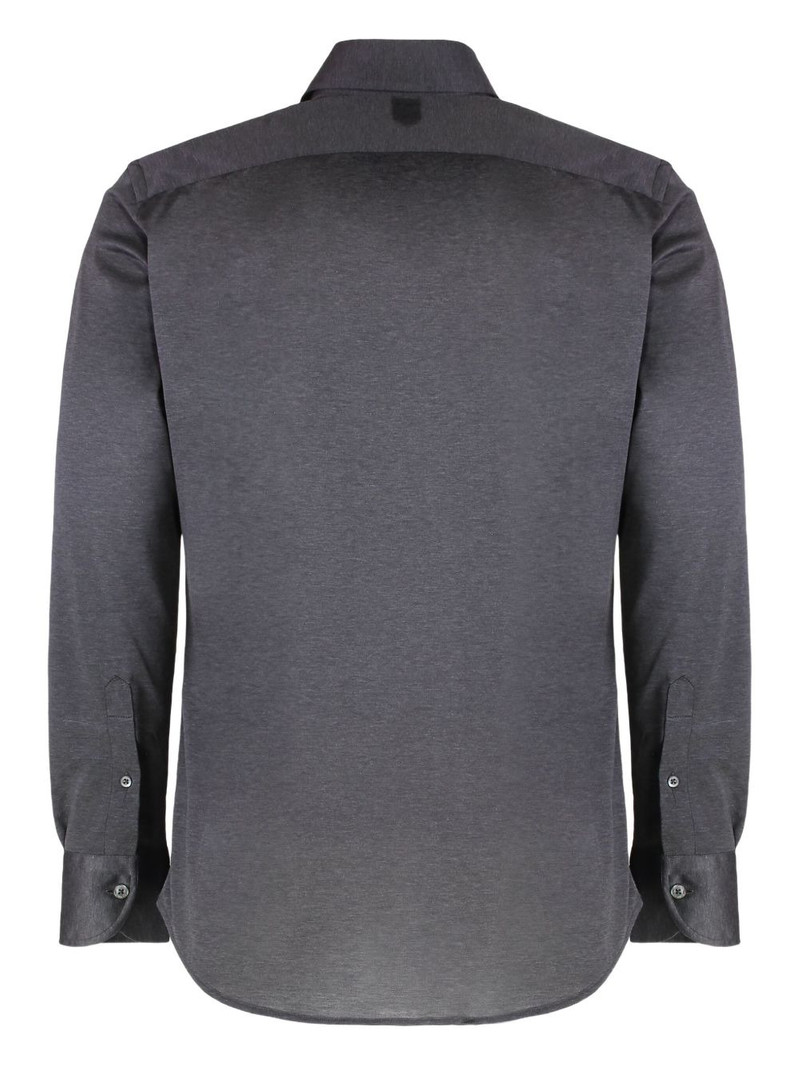 Canali long-sleeve cotton shirt outlook