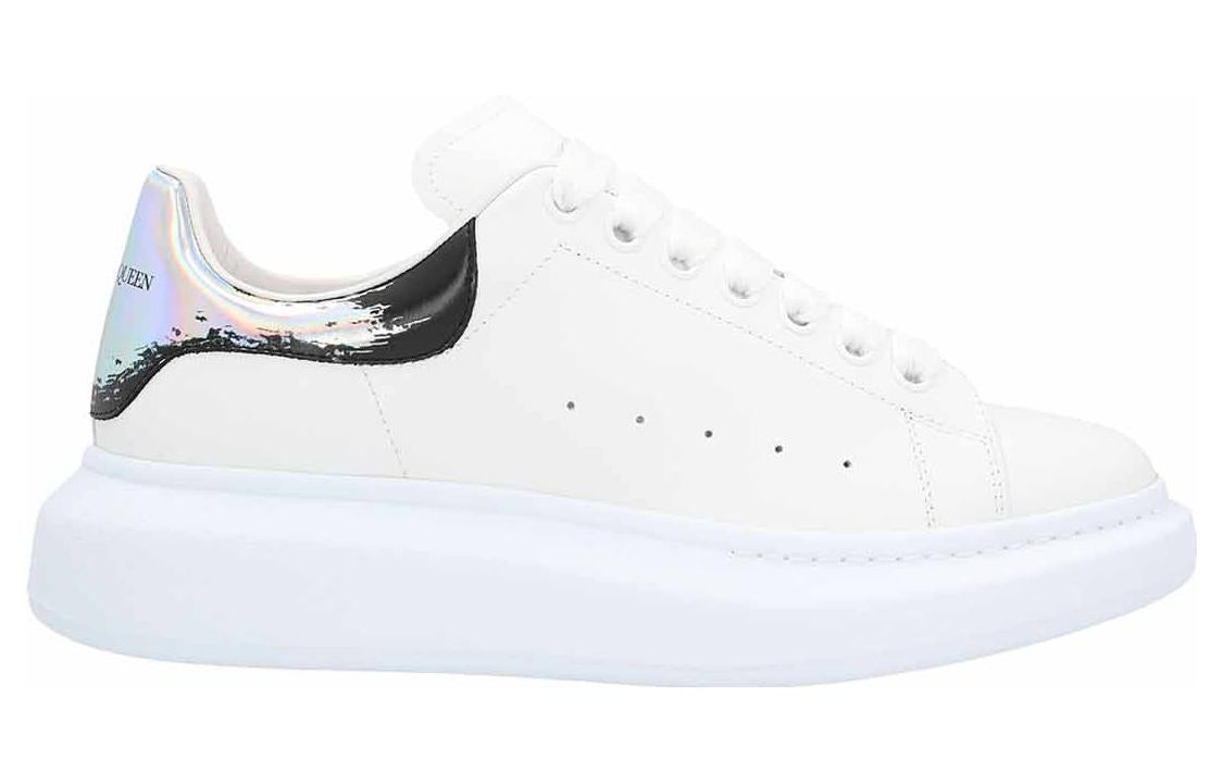 Alexander McQueen Oversized Sneakers 'White Black Silver' 705061WIBNS9989 - 2