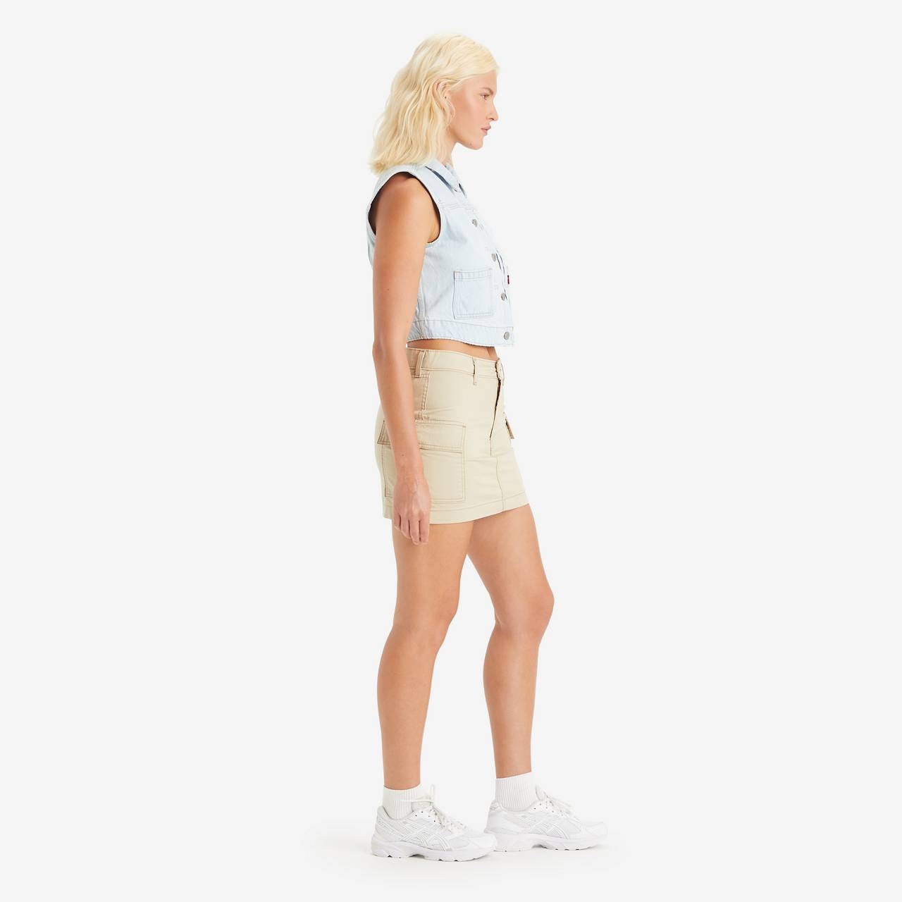 '94 CARGO TWILL MINI SKIRT - 3