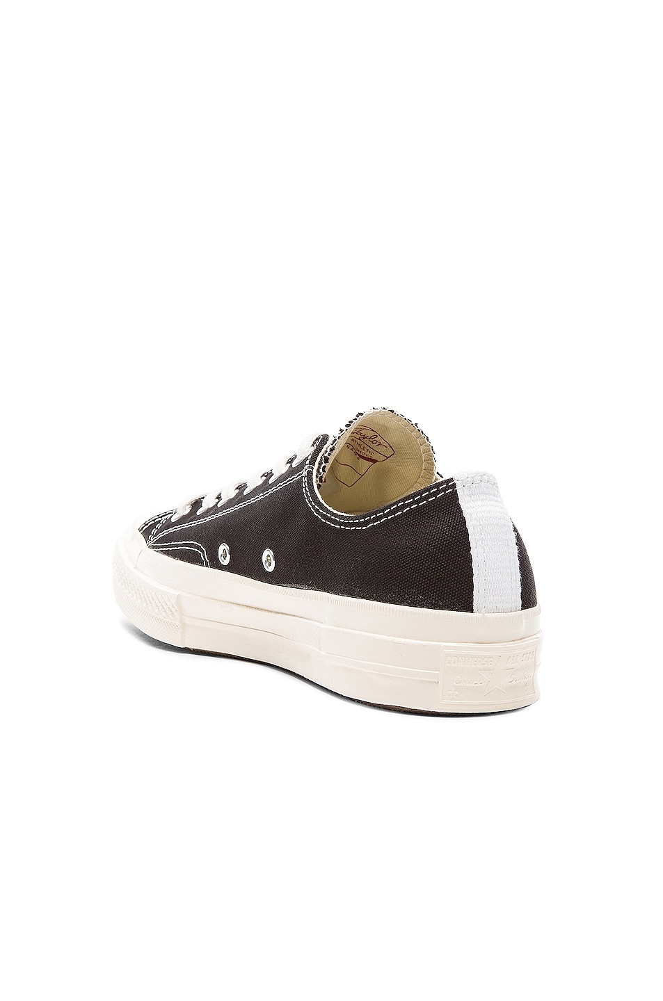 Converse Large Emblem Low Top Canvas Sneakers - 3