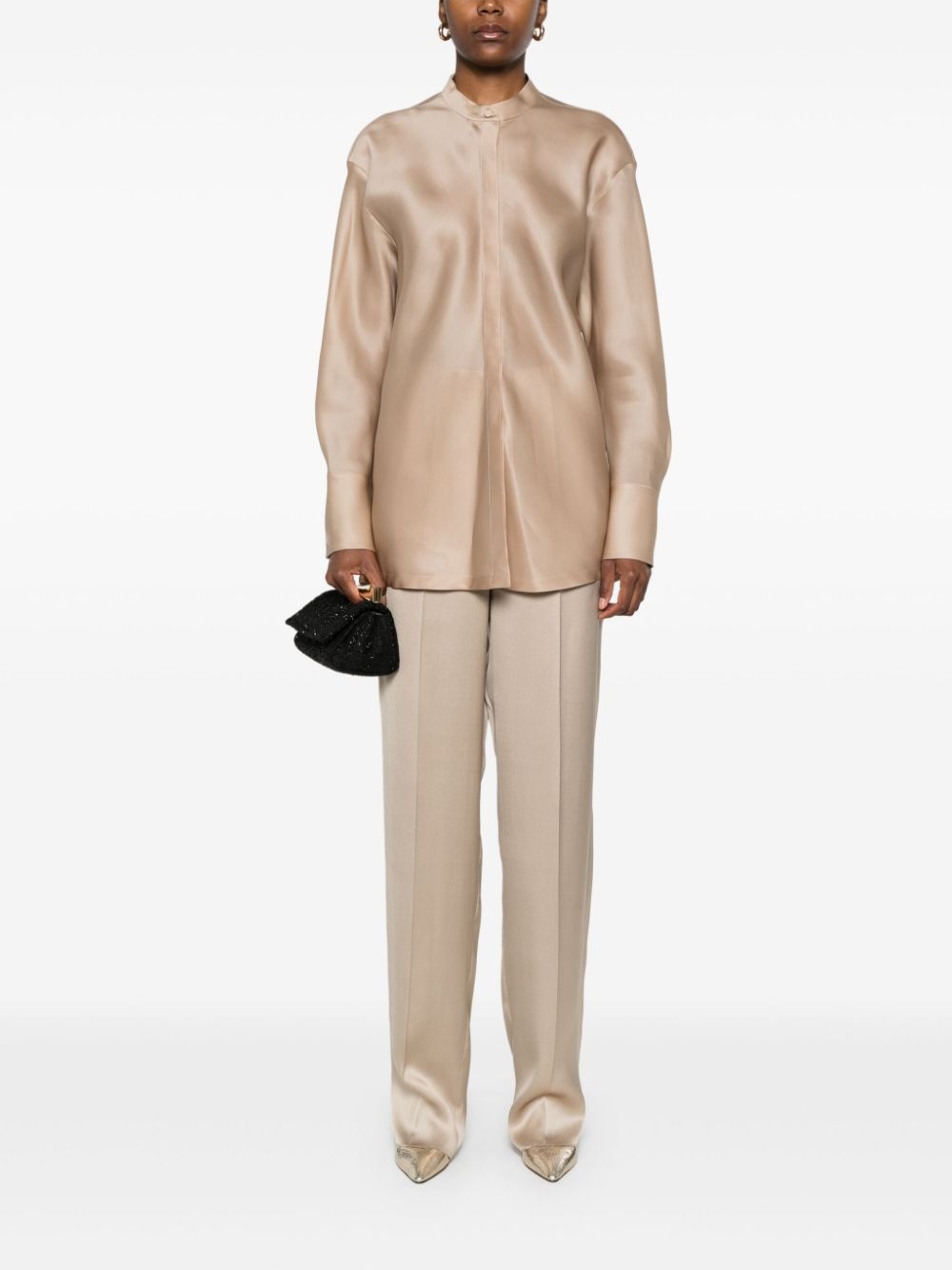 silk trousers - 2