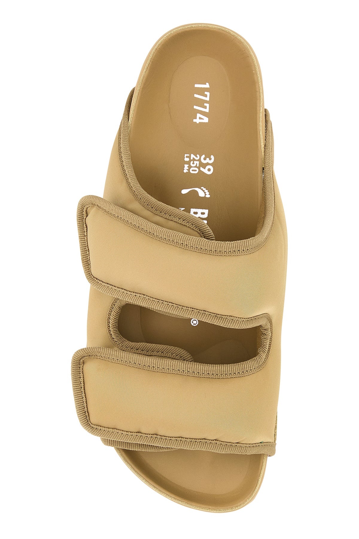 Beige fabric Cosny slippers - 4