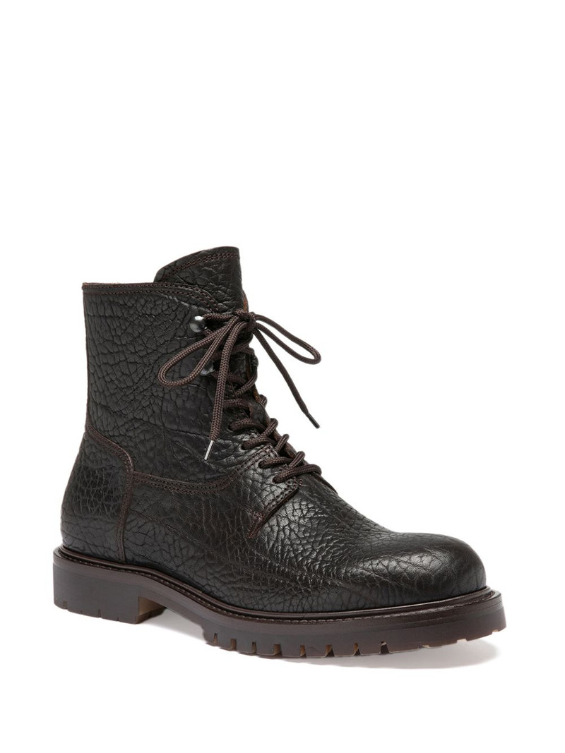 OFFICINE CREATIVE lace-up leather boots outlook