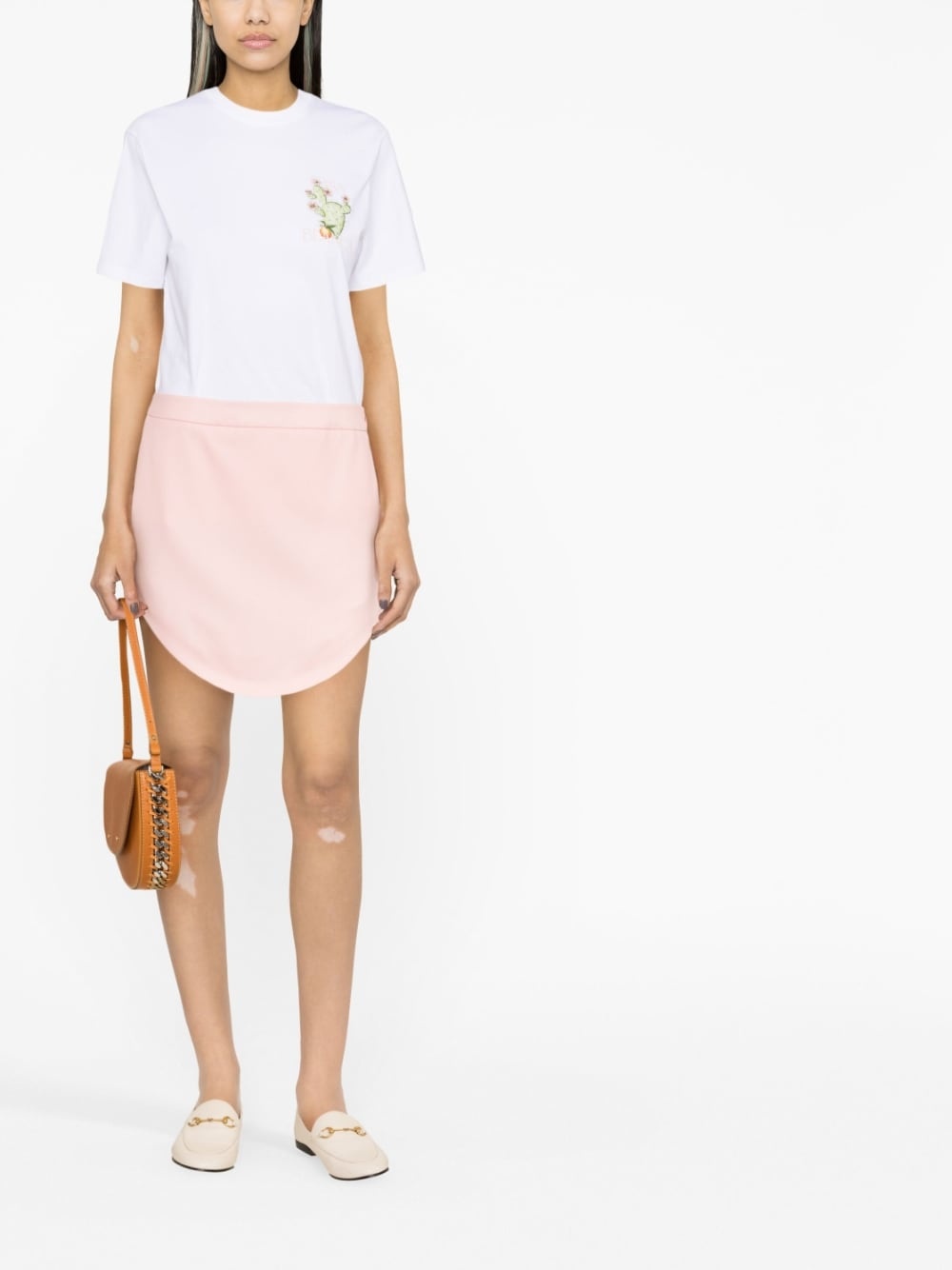 tailored wool mini skirt - 2