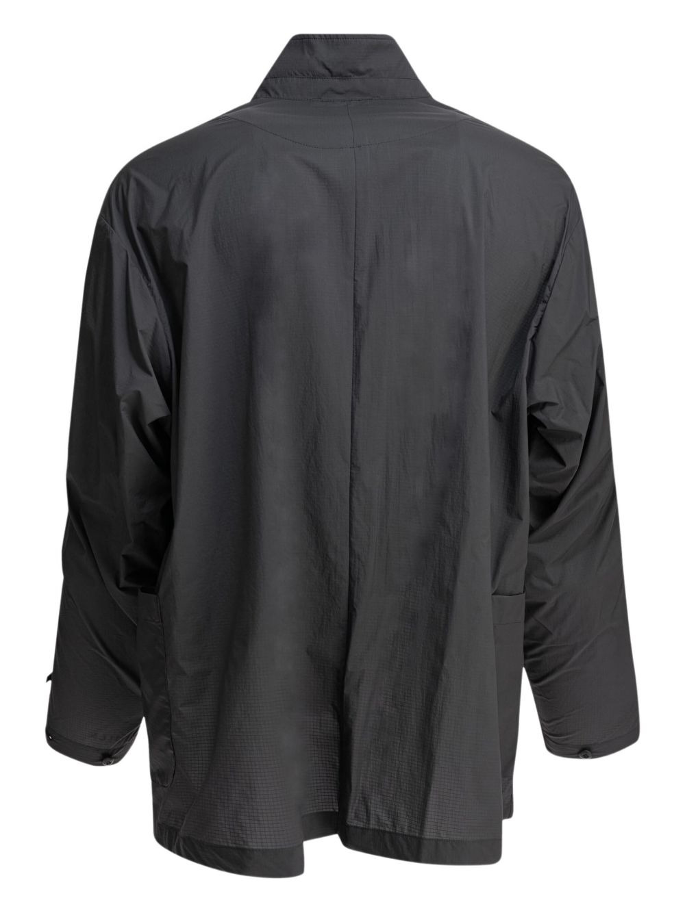 button-fastening patch-pocket jacket - 2