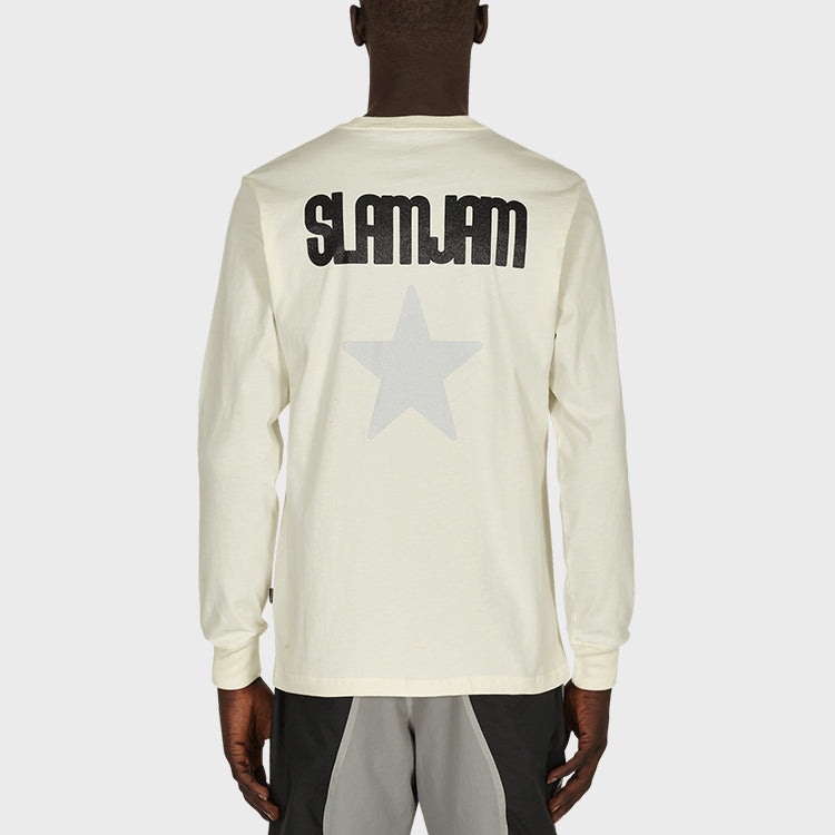 Converse x Slam Jam Cooperation Funds Printing Swea White 10022285-A01 - 4