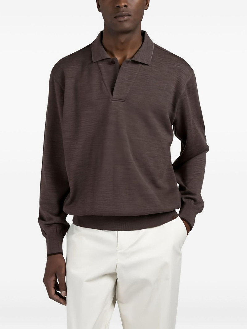 Paul & Shark long-sleeve polo shirt outlook