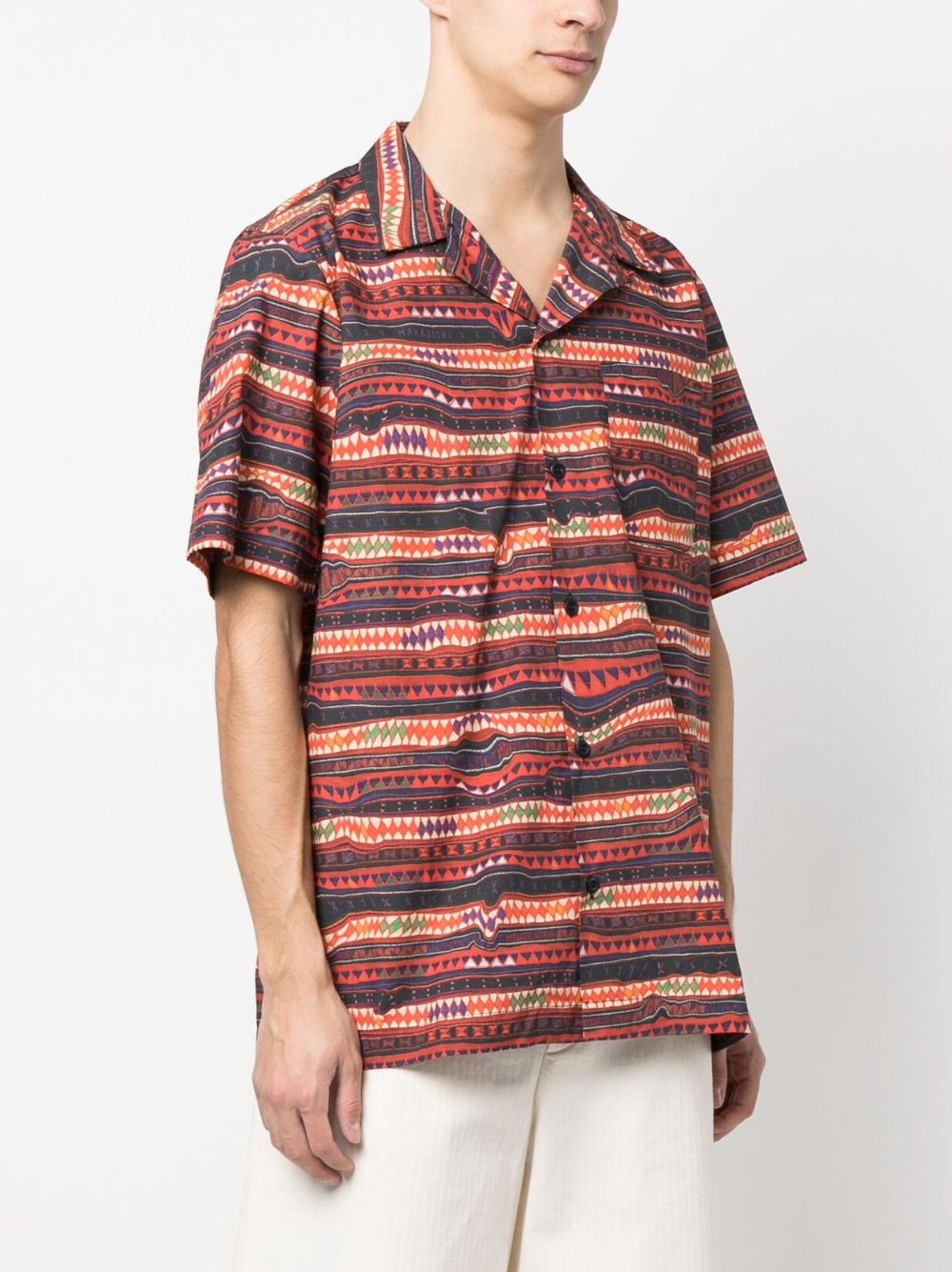 short-sleeve organic cotton shirt - 3