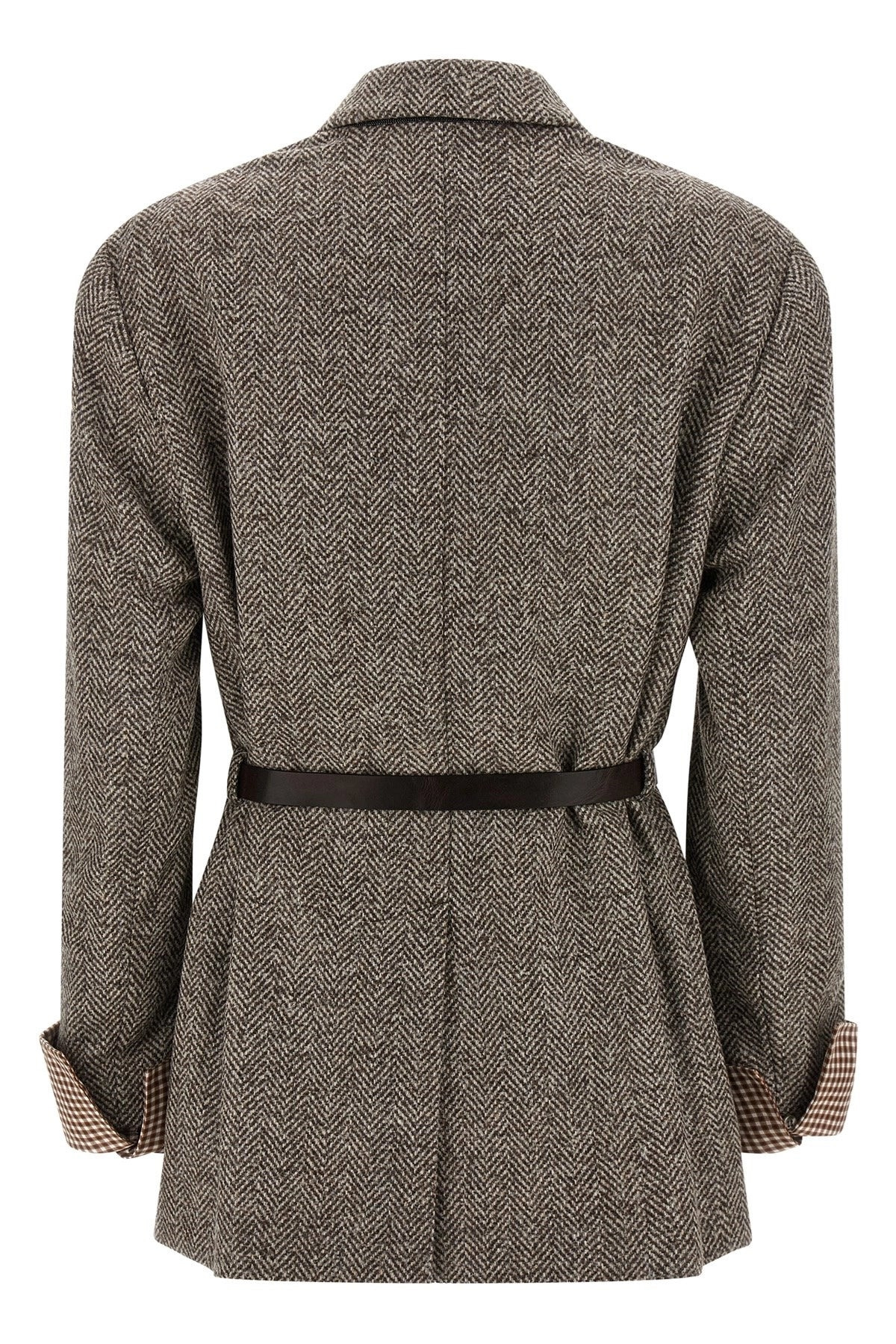 Brunello Cucinelli Women Belt Blazer - 2