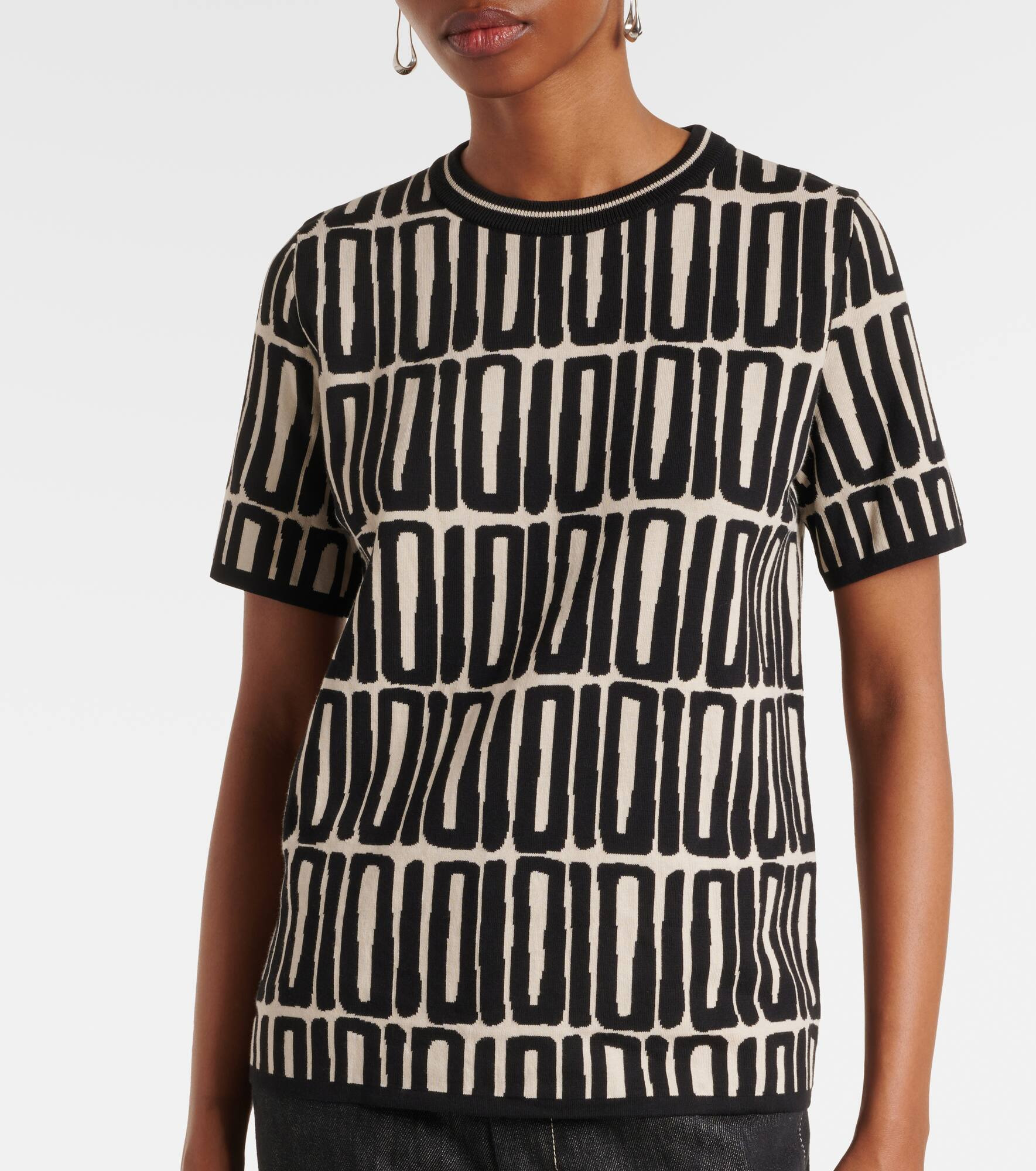 Ramo printed cotton top - 5