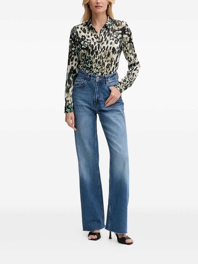GUESS USA printed long-sleeve shirt outlook