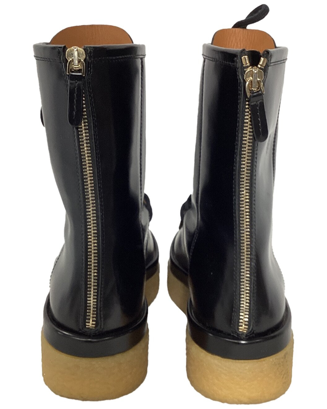 Chloé Women's Leather Jamie Polished Boot (Authentic Pre-Loved) - 3