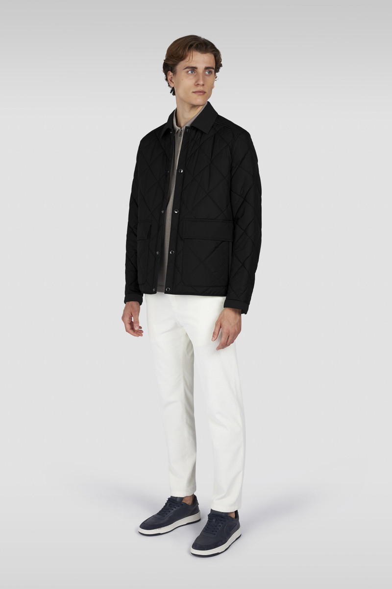 Paul & Shark QUILTED JACKET IN TECHNICAL FABRIC WITH ALCANTARA® DETAILS outlook
