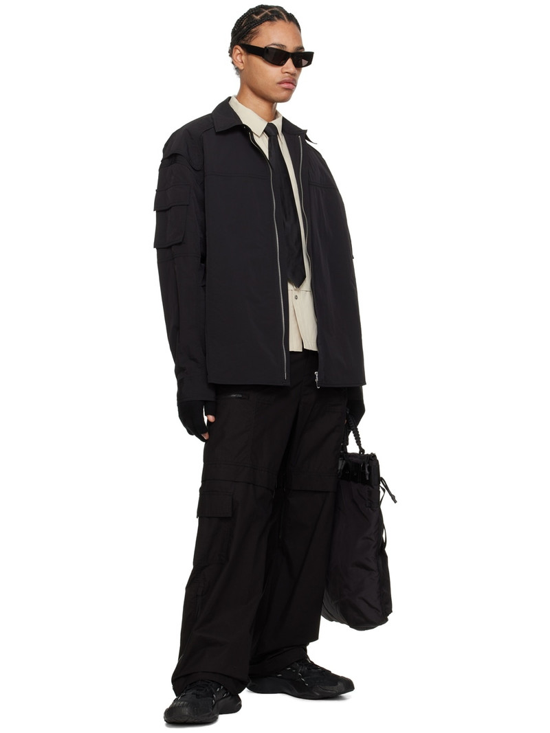 JUUN.J Black Vented Cargo Pants outlook