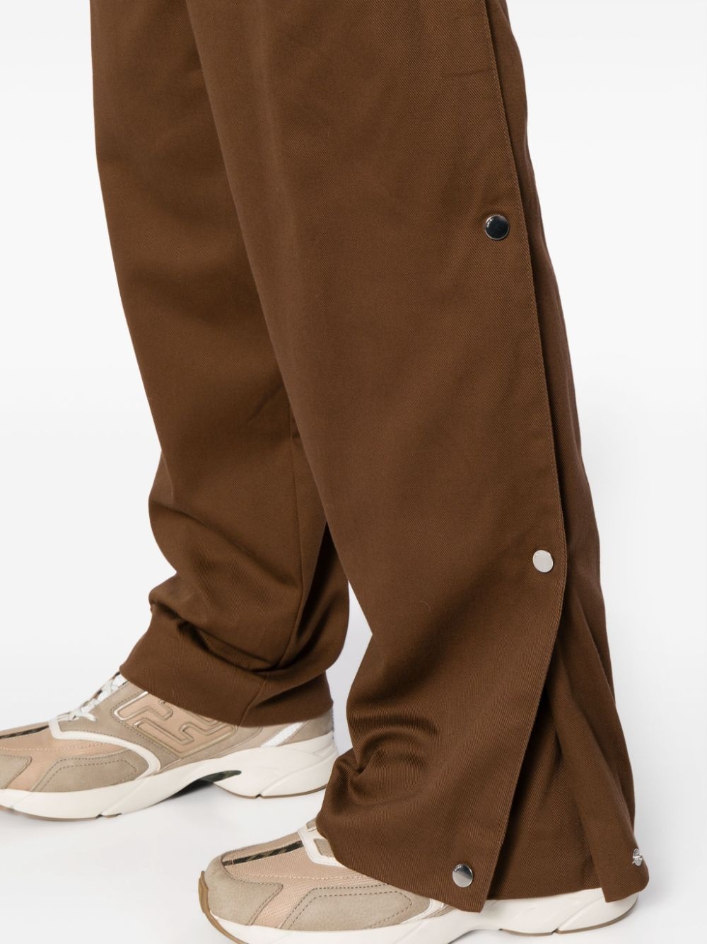 straight-leg chino trousers - 5