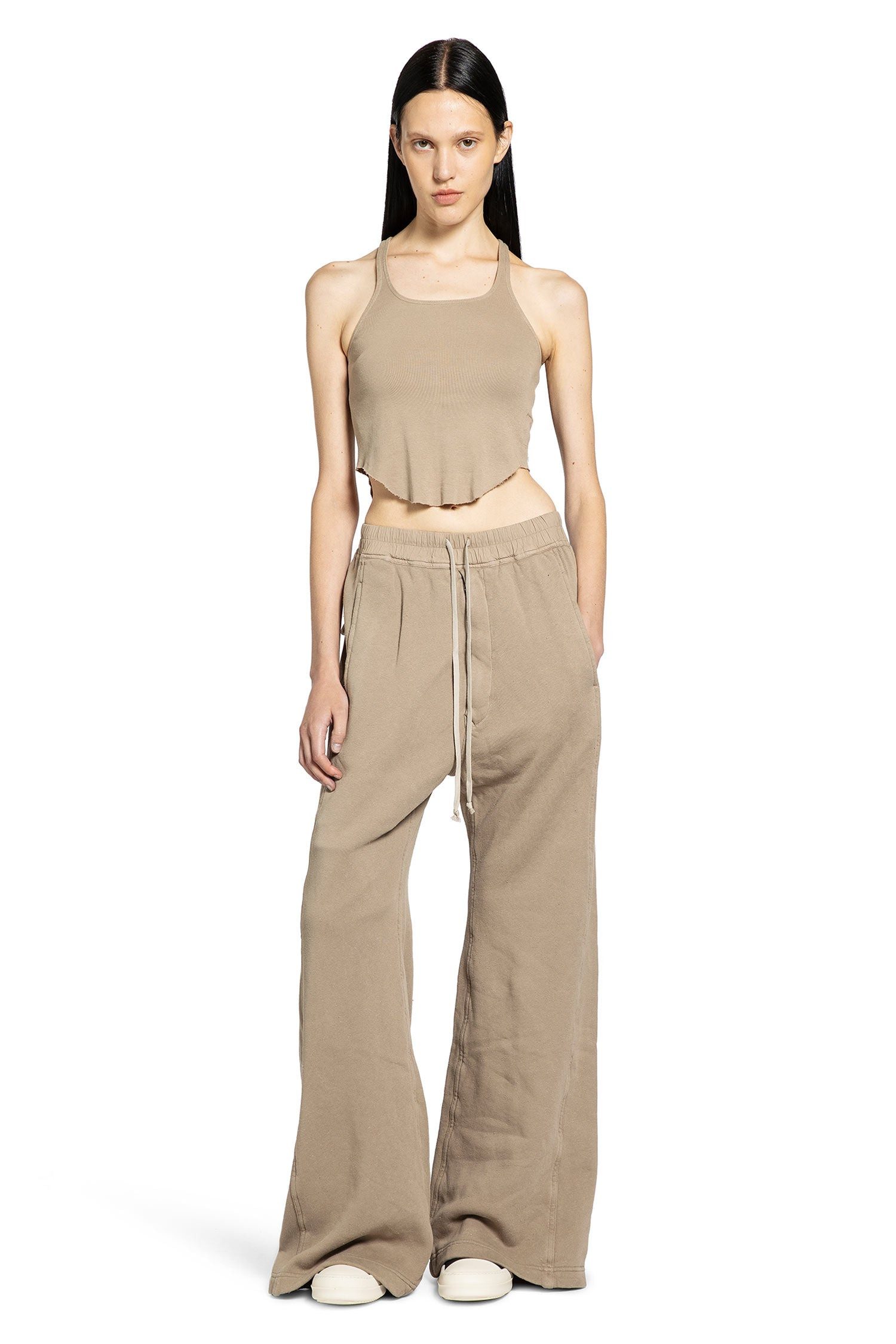 Wide Leg Floor Length Pants - 5
