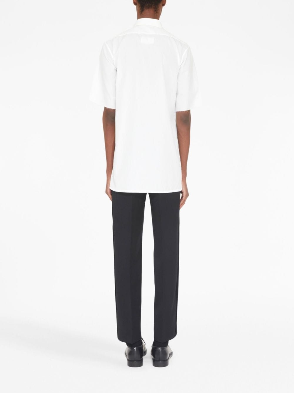 short-sleeved button-up shirt - 4