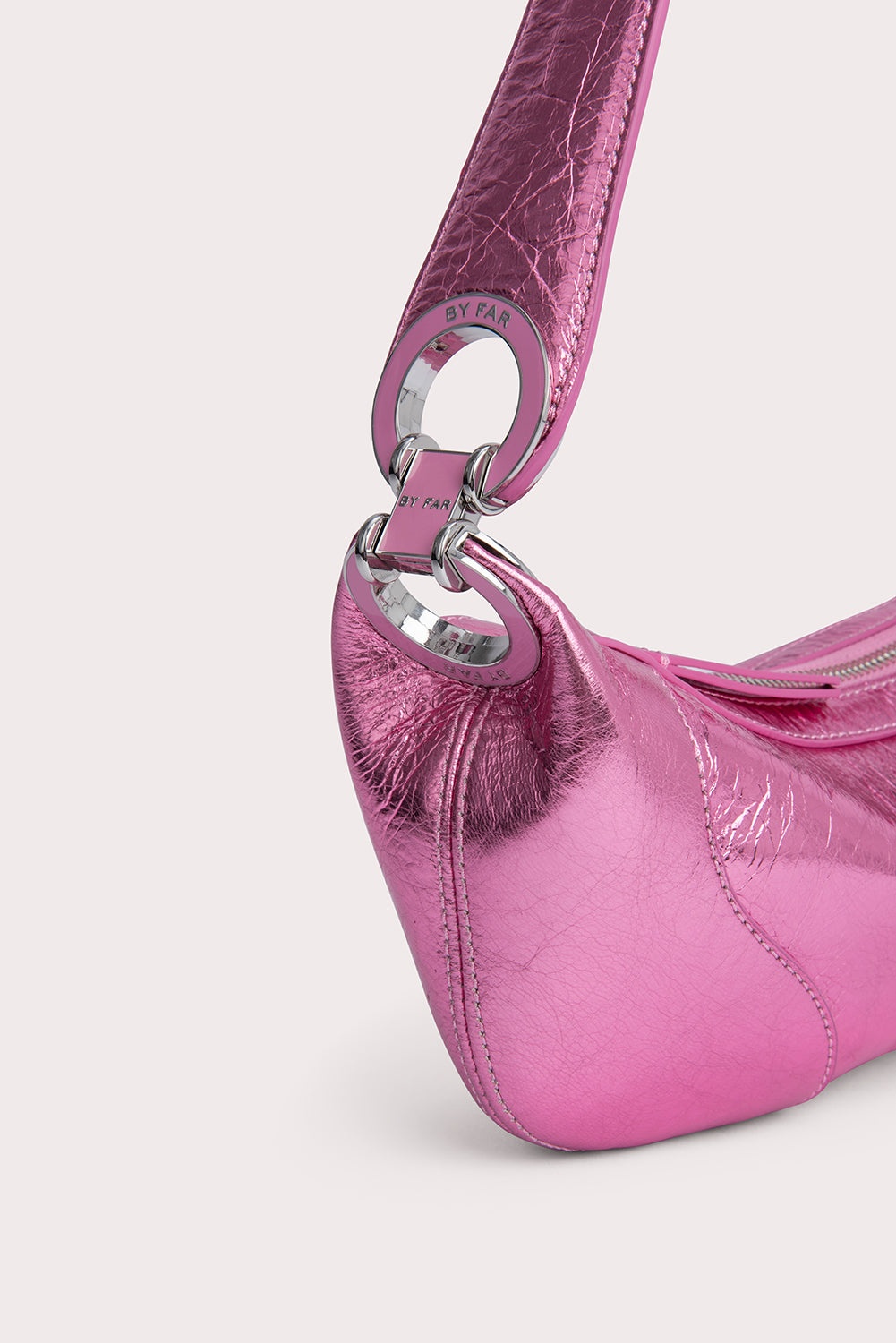 Mini Amira Lipstick Metallic Leather - 3